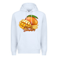 White Mango Tropical Summer Premium Hoodie - Jasminsmagicworld