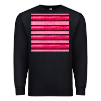 Black valentines day zebra stripes seamless pattern Premium Sweatshirt - BundleAndBundleShop