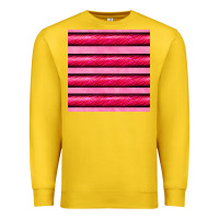 Lemon valentines day zebra stripes seamless pattern Premium Sweatshirt - BundleAndBundleShop
