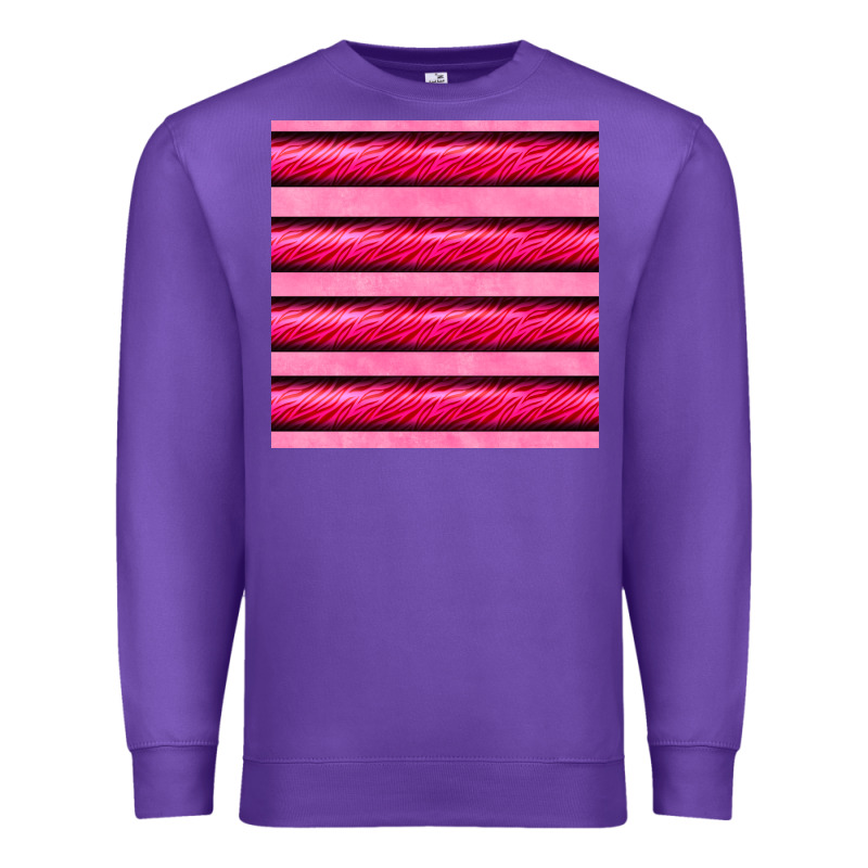 Valentines Day Zebra Stripes Seamless Pattern Premium Sweatshirt by BundleAndBundleShop | Teevron