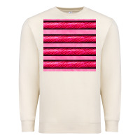 Sandshell valentines day zebra stripes seamless pattern Premium Sweatshirt - BundleAndBundleShop