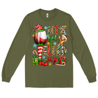 Army Green let's get elfed up Long Sleeve Tee - Zillion Design Studio