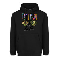 Black mini of both Heavyweight Hoodie - CowhideDigitalArt