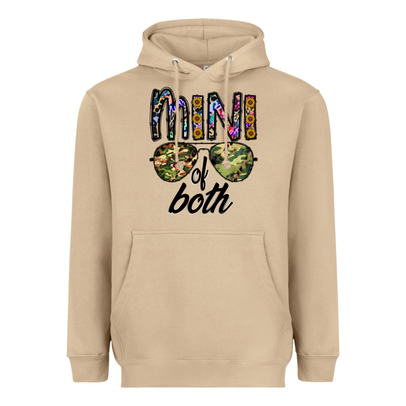 Mini Of Both Heavyweight Hoodie by CowhideDigitalArt | Teevron