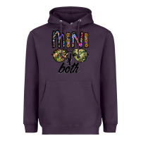 Plum mini of both Heavyweight Hoodie - CowhideDigitalArt