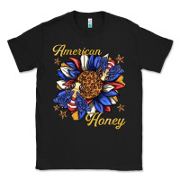 Black American honey with bee Classic Tee - texasbilliewilder
