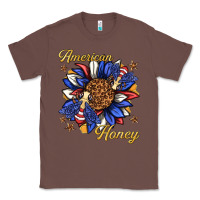 Chestnut American honey with bee Classic Tee - texasbilliewilder