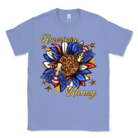 Colony Blue American honey with bee Classic Tee - texasbilliewilder