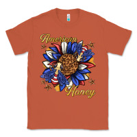 Copper American honey with bee Classic Tee - texasbilliewilder