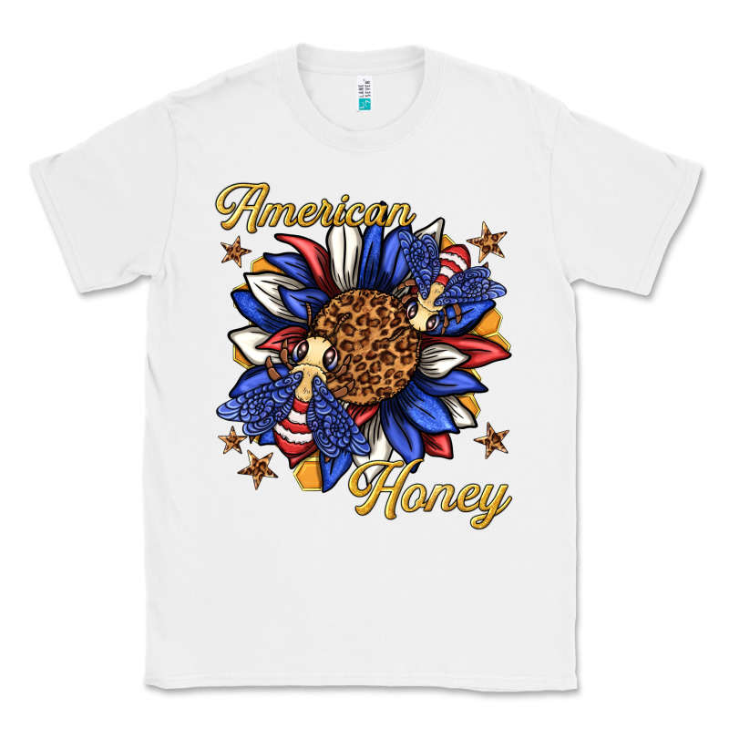 American Honey With Bee Classic Tee by texasbilliewilder | Teevron