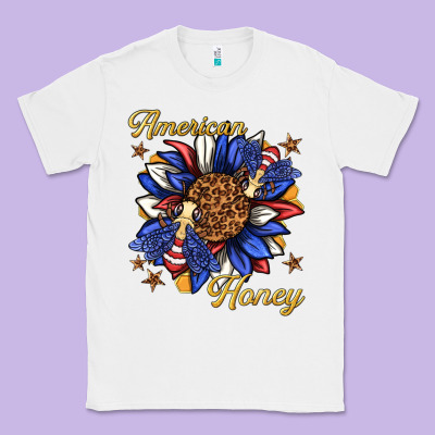 Classic Tee American honey with bee