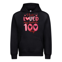Black i have loved my students 100 days Urban Hoodie - MaliasSmallBusiness