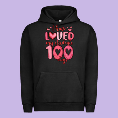 I Have Loved My Students 100 Days Urban Hoodie Designed By Maliassmallbusiness