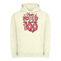 Pigment Pistachio i have loved my students 100 days Urban Hoodie - MaliasSmallBusiness