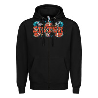 Black sister American football Zipper Hoodie - Zillion Design Studio
