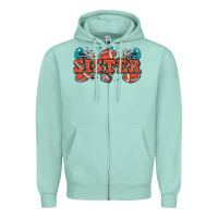 Seafoam sister American football Zipper Hoodie - Zillion Design Studio