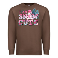 Chestnut i am snow cute Premium Sweatshirt - AdoDesignShop