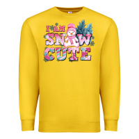 Lemon i am snow cute Premium Sweatshirt - AdoDesignShop