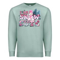 Seafoam i am snow cute Premium Sweatshirt - AdoDesignShop