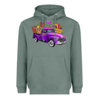 Sage mardi gras truck king's cake Heavyweight Hoodie - FaDigitalArtStudio