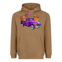 Toasted Coconut mardi gras truck king's cake Heavyweight Hoodie - FaDigitalArtStudio