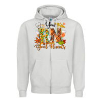 Dove Grey you rn good hands fall Zipper Hoodie - texasbilliewilder