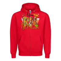 Red you rn good hands fall Zipper Hoodie - texasbilliewilder