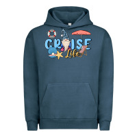 Pigment Midnight Navy cruise life sailor gnome Urban Hoodie - MaliasSmallBusiness