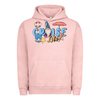 Pigment Salmon cruise life sailor gnome Urban Hoodie - MaliasSmallBusiness
