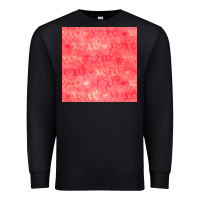Black valentines day xoxo seamless pattern Premium Sweatshirt - BundleAndBundleShop