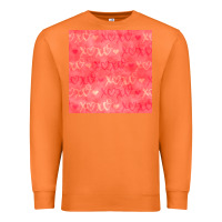 Carrot valentines day xoxo seamless pattern Premium Sweatshirt - BundleAndBundleShop