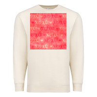 Sandshell valentines day xoxo seamless pattern Premium Sweatshirt - BundleAndBundleShop