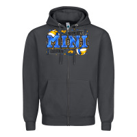 Smoke mini volleyball Zipper Hoodie - Zillion Design Studio