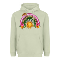 Matcha summer sun rainbow Heavyweight Hoodie - HRA Design Shop