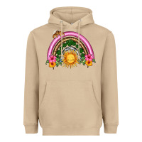 Mushroom summer sun rainbow Heavyweight Hoodie - HRA Design Shop