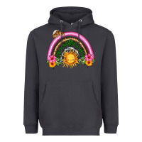 Smoke summer sun rainbow Heavyweight Hoodie - HRA Design Shop