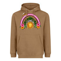 Summer Sun Rainbow Heavyweight Hoodie | Teevron