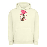 Pigment Pistachio skeleton hand with sugar valentines day Urban Hoodie - MaliasSmallBusiness