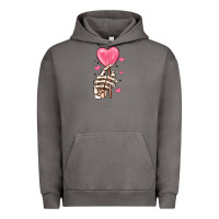Pigment Tornado skeleton hand with sugar valentines day Urban Hoodie - MaliasSmallBusiness