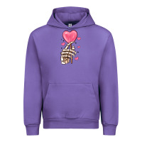 Tulip skeleton hand with sugar valentines day Urban Hoodie - MaliasSmallBusiness