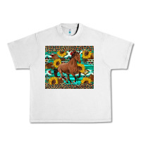 Lunar Rock western horse sunflowers Urban Heavy Tee - Artiststas