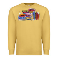 Antique Gold book tropes Premium Sweatshirt - Artiststas