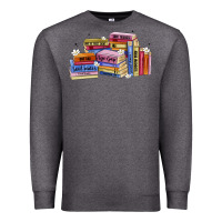 Charcoal Heather book tropes Premium Sweatshirt - Artiststas