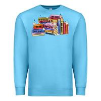 Ocean Blue book tropes Premium Sweatshirt - Artiststas