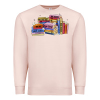 Pale Pink book tropes Premium Sweatshirt - Artiststas
