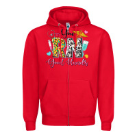 Red you rn good hands Zipper Hoodie - texasbilliewilder