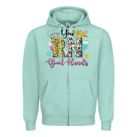Seafoam you rn good hands Zipper Hoodie - texasbilliewilder