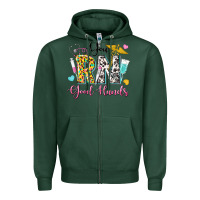 Sports Green you rn good hands Zipper Hoodie - texasbilliewilder
