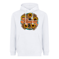 White mama western Heavyweight Hoodie - RacoonDesign