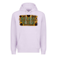 Lilac Sunflower Leopard Mama Tried Premium Hoodie - Jasminsmagicworld